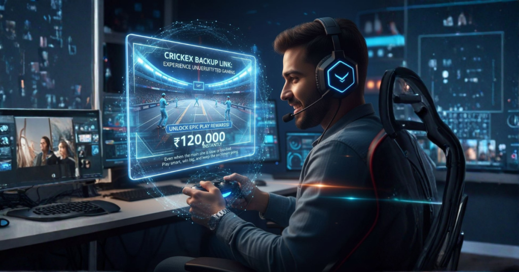 Dhaka gamers accessing Crickex smoothly through the backup link to claim a ৳120,000 Epic Play bonus.